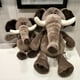 thumbnail image 4 of 25cm relleno realista León Tigre elefante mono leopardo jirafa mapache muñeca simulación animales del bosque juguetes de peluche para niños regalo, 4 of 5
