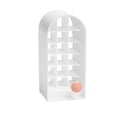 thumbnail image 2 of Vaidha 18 Capacity Lipstick Storage Box Desktop MakeUp Organiser Handle Design Shelf, 2 of 2