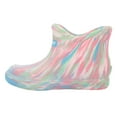 thumbnail image 3 of XTRATUF Big Kids 4in TUFS Boots, Color: Bubble Gum Swirl, Size: 3 (XKTFBGSY-3), 3 of 7