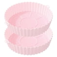 thumbnail image 1 of 2Pcs Air Friteuse Silicone Pot Réutilisable Air Friteuse Silicone Doublure Résistant à la Chaleur Air Friteuse Panier avec Poignée Alimentaire Durable Sûr, 1 of 10