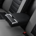 thumbnail image 4 of FLORICH Full Set Car Seat Covers, Waterproof Faux Leather Seat Protectors, Comfortable Auto Interior Cushions Fit for Most Cars SUV Trucks, Black & Gray, 4 of 12
