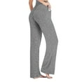 thumbnail image 5 of Sexy Dance Plus Size Women Pants High Waisted Casual Sweatpant Elastic Waist Wide Leg Pants Stretch Workout Pants Running Joggers Yoga Sportswear with Pockets, 5 of 5