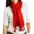 thumbnail image 5 of Bufanda suave para mujer, chal de invierno, bufandas, moda para mujer en colores sólidos Adepaton CJWUS-6406, 5 of 5