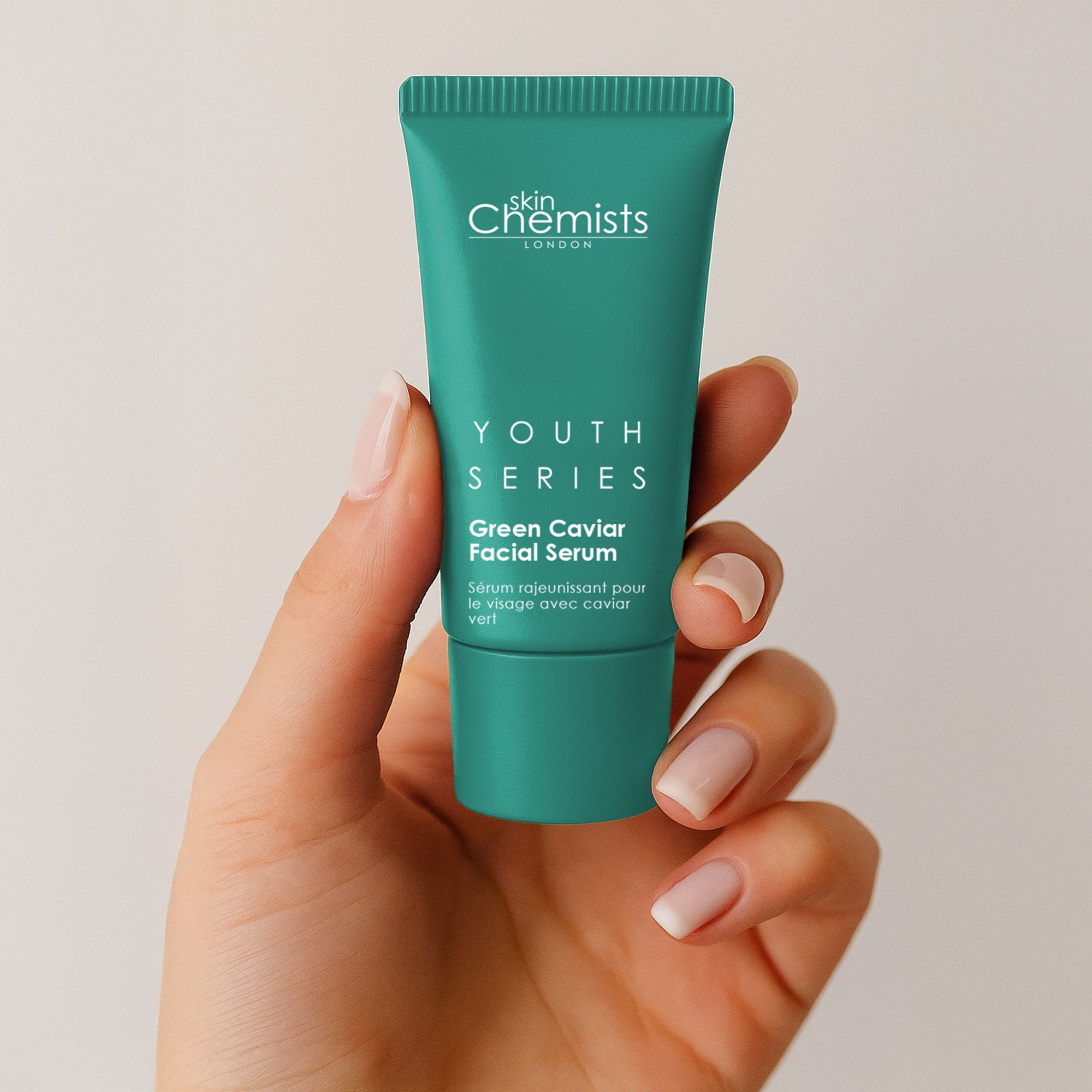skinChemists Green Caviar Facial Serum for Hydration, Smooth Texture & Radiance – Lightweight Plumping Face Serum, 4.55 fl oz