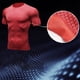 thumbnail image 4 of Tops para hombre, blusas y camisas de manga corta con cuello redondo para hombre, blusas deportivas de secado rápido de color liso para hombre, blusas de manga corta con cuello redondo para hombre, 4 of 6