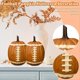 thumbnail image 4 of Calabaza de Fútbol Decorativa, Adorno de Resina, Figura de Escritorio de Halloween para Decoración de Interiores y Exteriores., 4 of 5