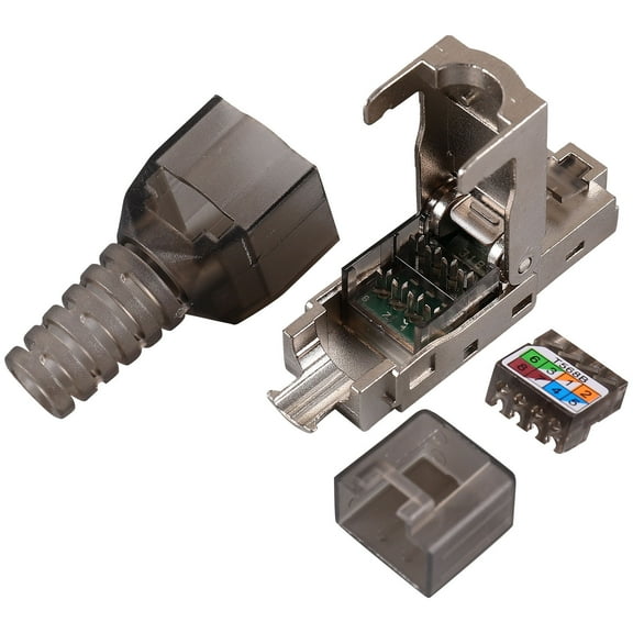 FELTECHELECTR Ethernet Cable End Crimp Cat 8 Connector Devices 1Set