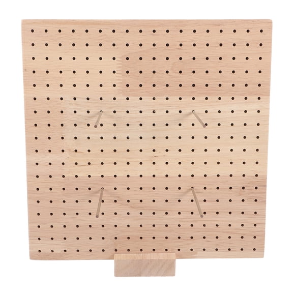 OULII 1Set Wooden Blocking Board for Crochet and Knitting with Pins Assorted Color Kit