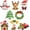 Set-A, variant on 6 Pack Santa Claus Design Building Blocks Set, Christmas Theme Building Blocks Ornaments, Mini Building Figures, DIY Stocking Stuffers, Xmas New Year Birthday Gifts, Party Favors (Set-B)