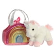 thumbnail image 3 of Animal de peluche Aurora Fashionable Fancy Pals, unicornio, 18 cm, 3 of 3