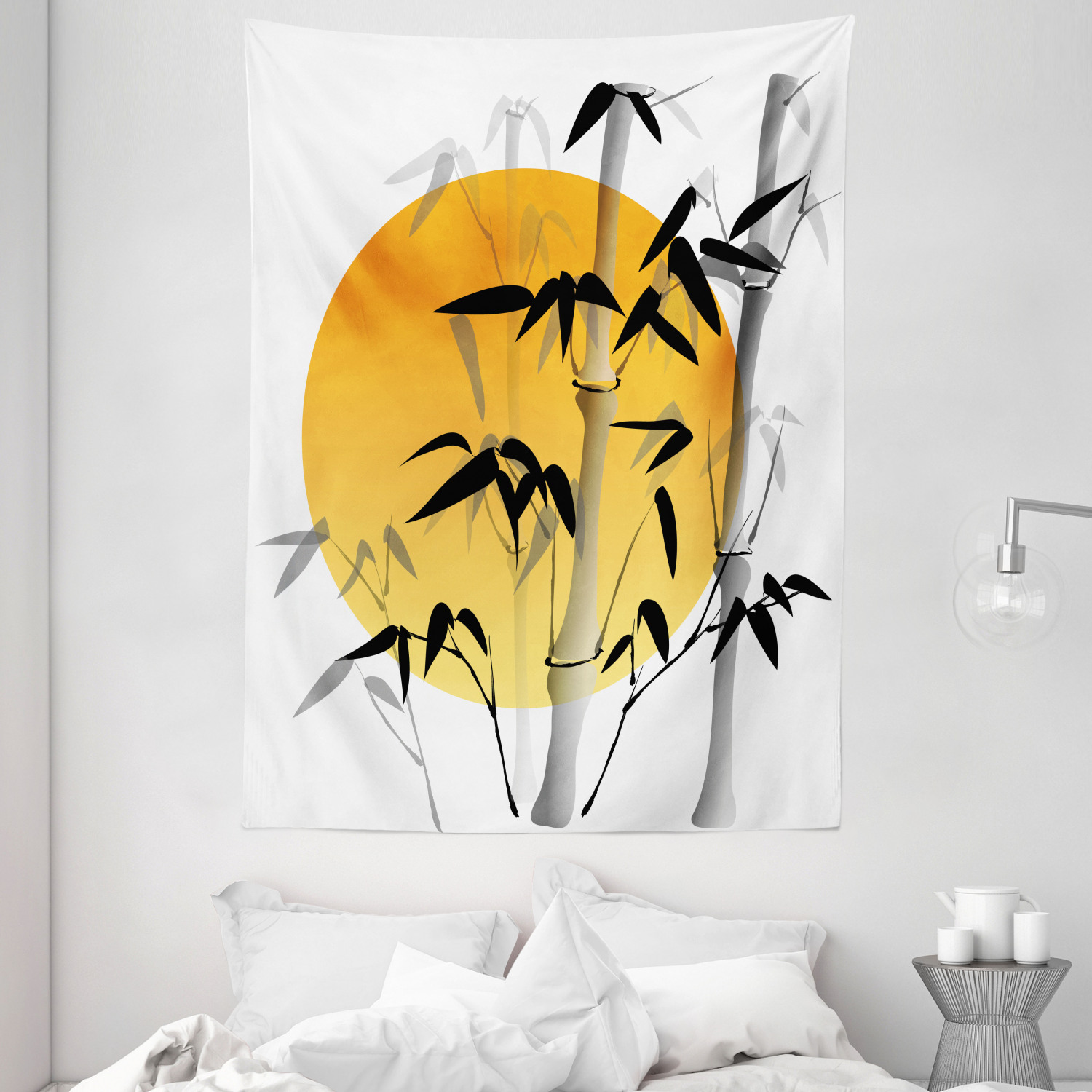 Photo inspiration: Bamboo House Decor Wall Hanging Tapestry Bamboos Across The Sun Photo Inspiration