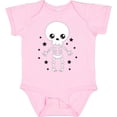 thumbnail image 3 of Inktastic Happy Halloween Spooky Skeleton and Stars Boys or Girls Baby Bodysuit, 3 of 5
