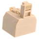 thumbnail image 3 of Conector de extensión de cable de red Ethernet RJ45 de 8 pines (1 macho a 2 hembras) (beige), 3 of 4