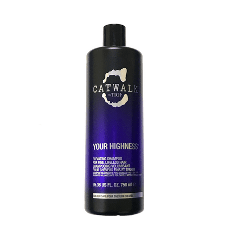 Tigi Catwalk Your Highness Elevating Shampoo 25.36 Oz, For Fine, Lifeless (Best Shampoo For Fine Coloured Hair Uk)