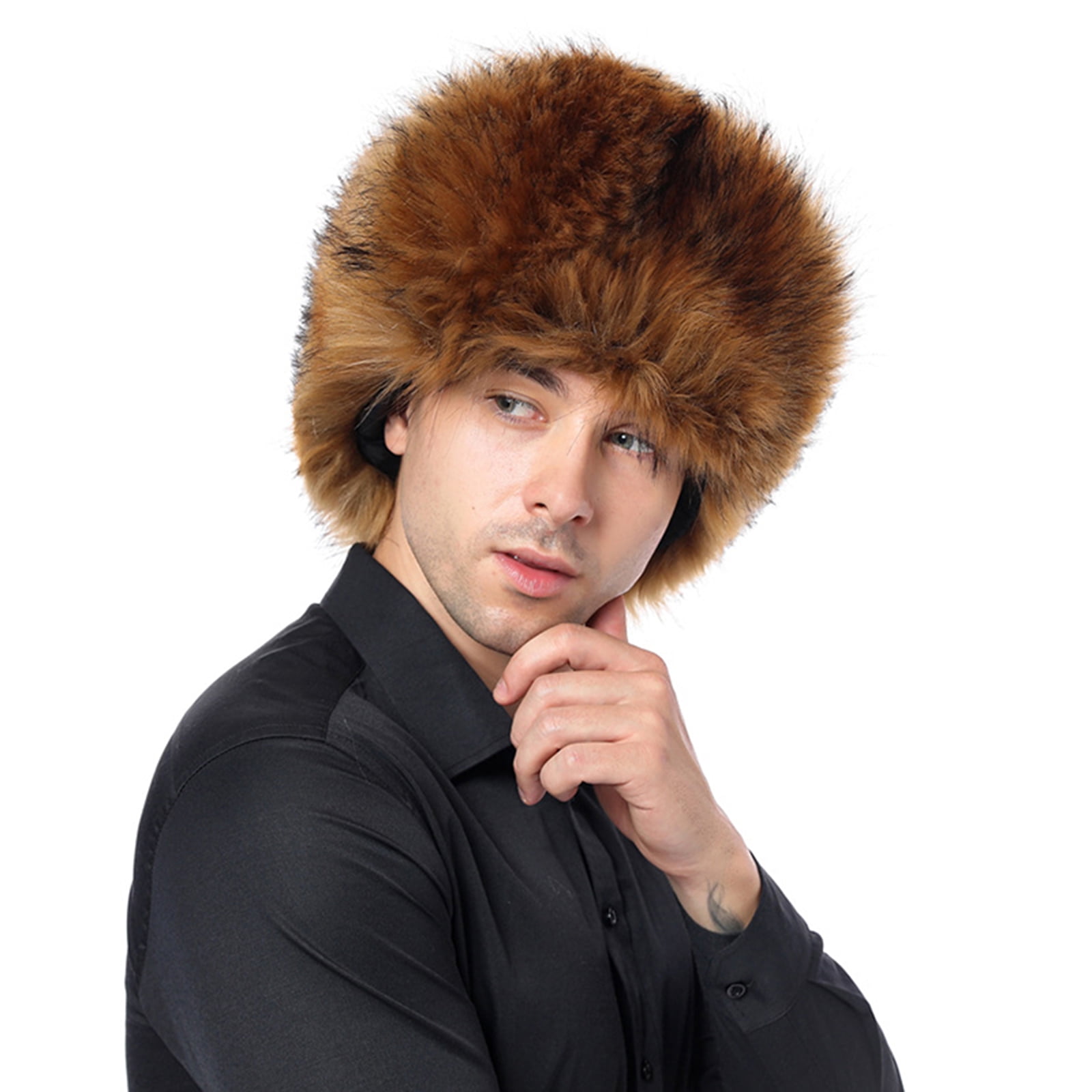 Men's Winter Trapper Hat Plush 