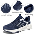 thumbnail image 5 of MeMoride Mens Sneakers Walking Shoes Comfortable Breathable Cushioning Non Slip Casual Tennis for Gym Workout Athletic, 5 of 7