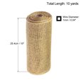 thumbnail image 2 of Unique Bargains PP Burlap Mesh 10' x 10 Yards Decorative Wrapping Ribbon, Beige 1 Roll, 2 of 5