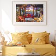thumbnail image 3 of (Grande Taille) Maison Douillette-Ronde Peinture Diamant 60*45CM, 3 of 10