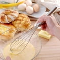 thumbnail image 1 of 3pcs Stainless Steel Whisk Rust-proof Wire Set Egg Beater Egg whisk Rust-proof Manual Sturdy Kitchen Egg Whipper, 1 of 8