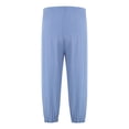 thumbnail image 2 of Haitryli Baby Boys Girls Solid Harem Pants Elastic Bloomer Sweatpants Casual Jogger Bottoms Blue 5-6, 2 of 6