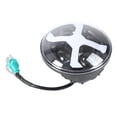 thumbnail image 3 of Motorcycle Headlight,6in 12V LED Headlight Motorcycle Headlamp V Head Lamp Custom Engineered, 3 of 14