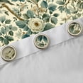 thumbnail image 4 of Manfei Floral Blossoms Birds Girl Curtains Pack of 2 (42x84 Each),Chic Flowers Curtains Blackout,Retro Vintage Bedroom Curtains,Luxury Bedroom Decor, 4 of 6