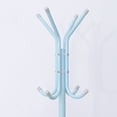 thumbnail image 1 of SHOWERORO Hanging Garments Rack Metal Clothes Organizer Blue 1Pack, 1 of 7