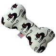 thumbnail image 2 of Mirage Pet 1351-TYBN10 Purple Kitties 10 in. Bone Dog Toy, 2 of 2