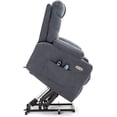 thumbnail image 6 of Danrelax Electric Power Lift Chair Recliner Sofa for Elderly with Vibration Massage and Lumbar Heated, 2 Side Pockets and Cup Holders, USB Ports, Convenient Remote Control, 6 of 8