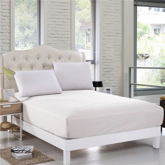 Cotton Metrics 600TC Fitted Sheets 100% Organic Cotton Fitted Sheets Extra Deep Pocket sheets 16 Inch All Sizes & Colors