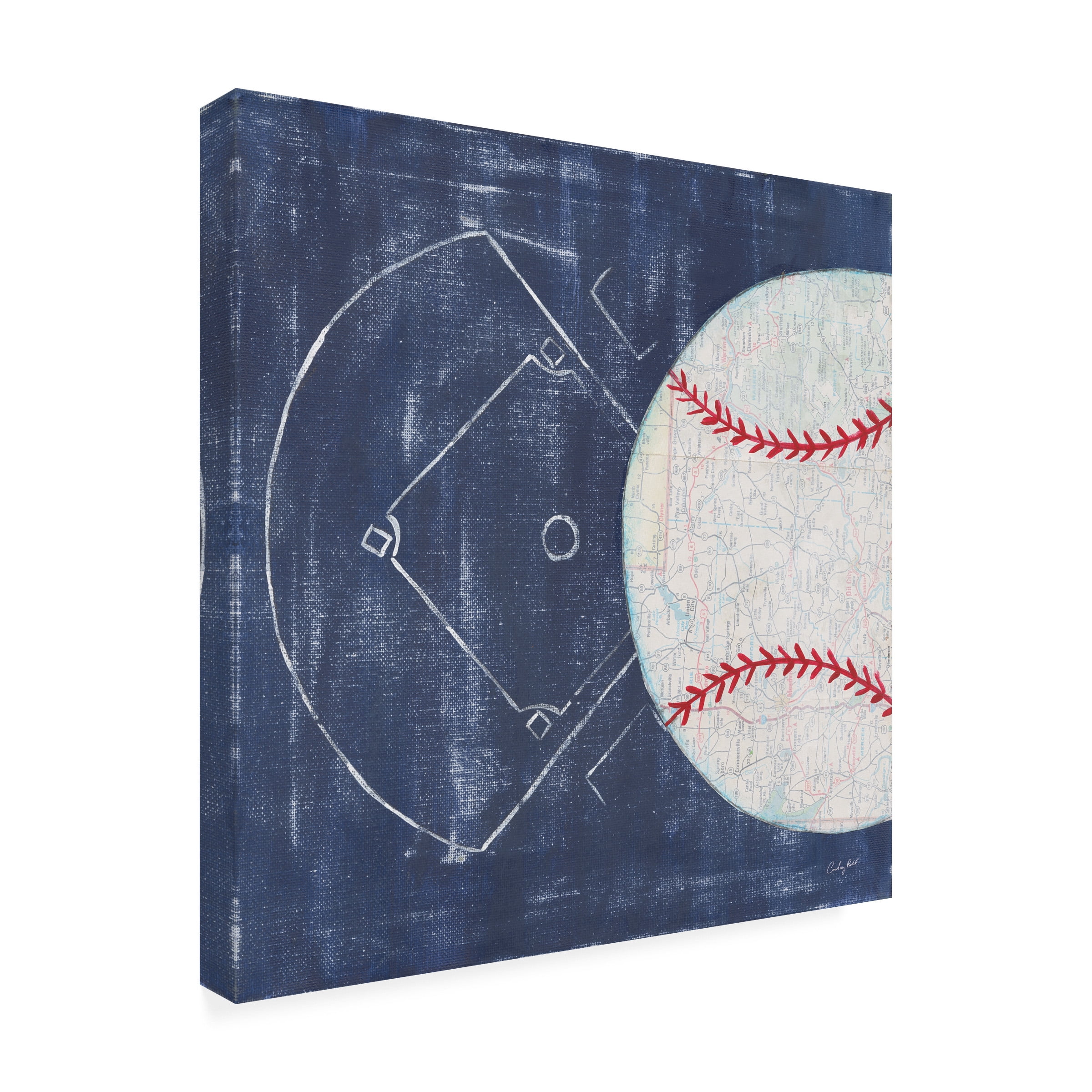 Courtney Prahl 'On the Field III' Canvas Art