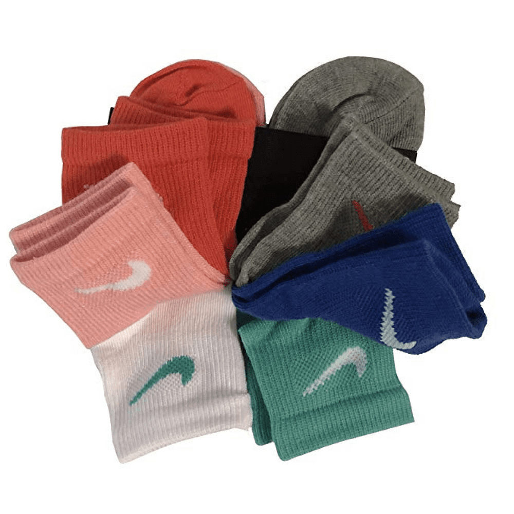 Nike NIKE Little Girl's Quarter Socks Size 56 /US Shoe Size 10C13C