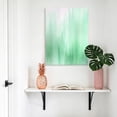 thumbnail image 4 of Canvas Wall Art, Green Ombre Framed Canvas Prints for Bedroom Living Room, Modern Abstract Gradient Minimalist Art Gallery Wrapped Wall Decor for Home Office, Gifts, 12"x18" Ship Next Day, 4 of 7