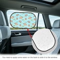 thumbnail image 4 of Yuyamidu Capybara Automotive Window Sunshades Lemon Car Window Shades Blue Car Window Sun Shades for Kids 2 Piece Sunshade for Car Window Baby Gifts, 4 of 7