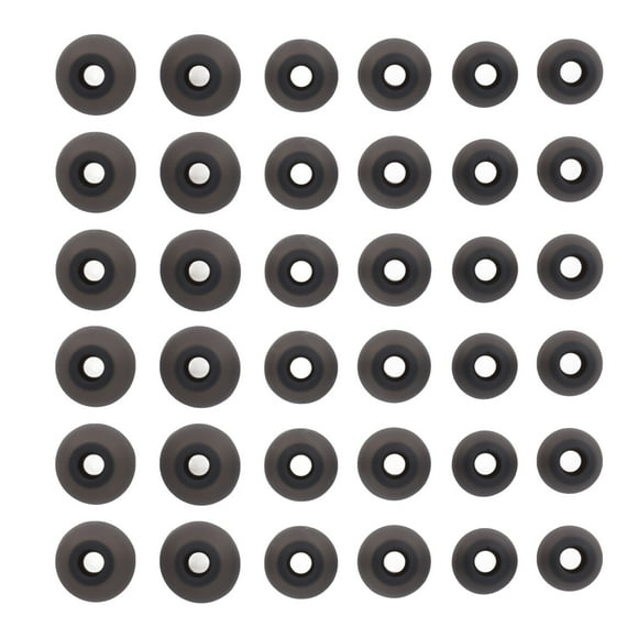 Replacement Earplugs,36pcs Silicone Earbud Tips Replacement Eartips Silicone Earbud Tips Crafted with Care