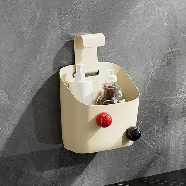 Cesta de almacenamiento Cesta colgante Cabecera de dormitorio Estante de almacenamiento de cabecera de cama Cesta de almacenamiento de baño multifuncional montada en la pared Cesta de almacenamiento d