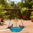 thumbnail image 4 of Tap-Mounted Decorative 30cm Water Pipe Bird Bath Vintage-Style Outdoor Faucet Ornament Rust-Proof Weather-Resistant Garden Birdbath Easy to Install and Clean, 4 of 5