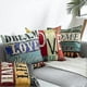 thumbnail image 2 of Paquete de 4 fundas de almohada decorativas Love Life, cuadradas, de algodón y lino, de 45 x 45 cm., 2 of 5