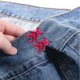 thumbnail image 4 of 8 pares de tensores de cintura para pantalones con hebilla ajustable en forma de oso, 4 of 4