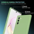 thumbnail image 5 of for Samsung Galaxy Note 10 Case Green, Scratch Resistant with Soft Touch, Slim Thin Phone Cover for Samsung Galaxy Note 10, 5 of 14
