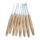 thumbnail image 2 of Juego de 40 Agujas de Crochet de Madera de 3,0 mm A 6,5 Mm, Manejar ErgonóMico, 2 of 5