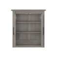 thumbnail image 2 of Bush Furniture Key West Storage Cabinet with 3 Shelves and 2 Doors, Driftwood Gray, 2 of 7