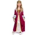 thumbnail image 1 of Disfraz de reina de Estados Unidos para niñas, diseño de princesa renacentista, 1 of 7
