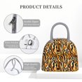 thumbnail image 4 of Fotbe Zebra Bolsa de Almuerzo con Estampado, Lonchera Aislada, Contenedor de Comida Reutilizable Tipo Cooler a Prueba de Fugas, 4 of 6