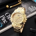 thumbnail image 2 of Luxury Mens Business Watches Quartz Wrist Watch Fashion Men Stainless Steel Watch Men'S Luminous Running Clock, 2 of 3