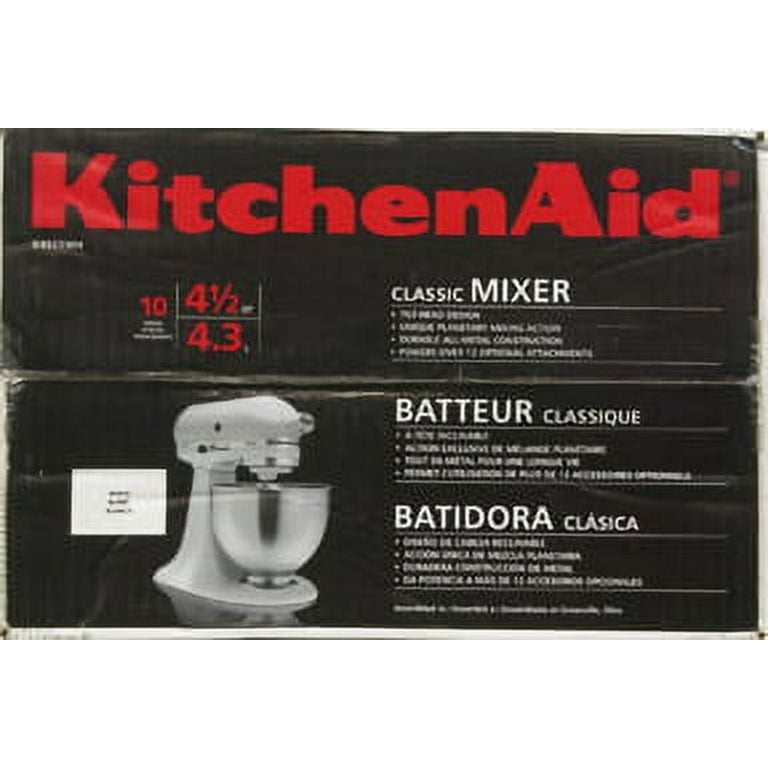 KitchenAid Classic 4.5-Quart Stand Mixer With Bonus Spatula 