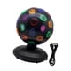 thumbnail image 2 of Lámpara De Bola De Discoteca Luz Estroboscópica LED RGB Portátil Para Escenarios Sala Feliz Cumpleaos Negro, 2 of 8