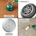 thumbnail image 2 of SALAV® Retro Edition Rechargeable Fabric Shaver and Lint Roller with 6-Blade Shaving System, Emerald, 2 of 18