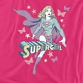 thumbnail image 2 of DC Supergirl Pastels Women's T Shirt, Hot Pink, Small, 2 of 6