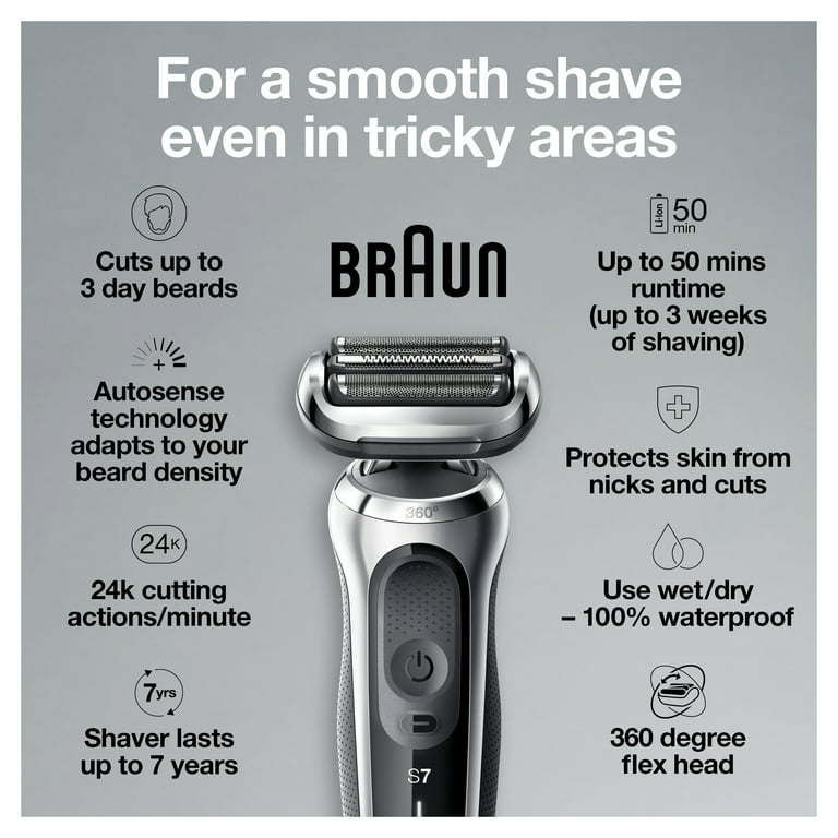 Braun, Series 7 Electric Foil Shaver Black